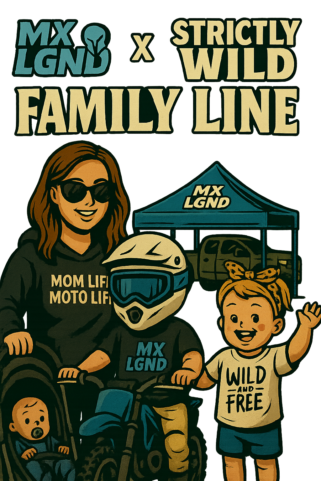 MX LGND × Strictly Wild – Family Line